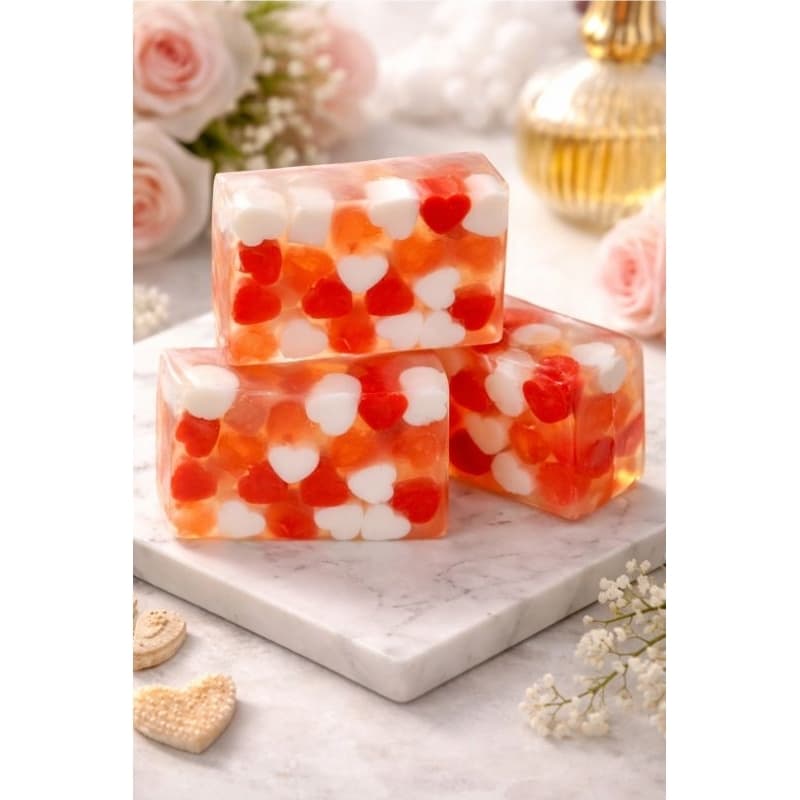 Ssbonete Artesanal Amor Encantado Flor de Cerejeira - Lumière Encanto - Barra 100g