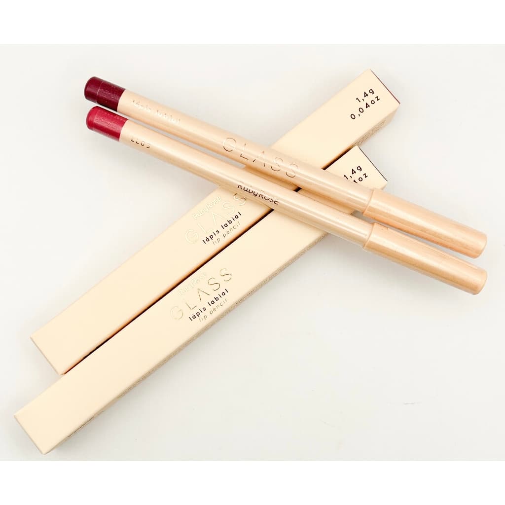 Lápis Labial Glass Ruby Rose - Lápis de Boca Glass Ruby Rose