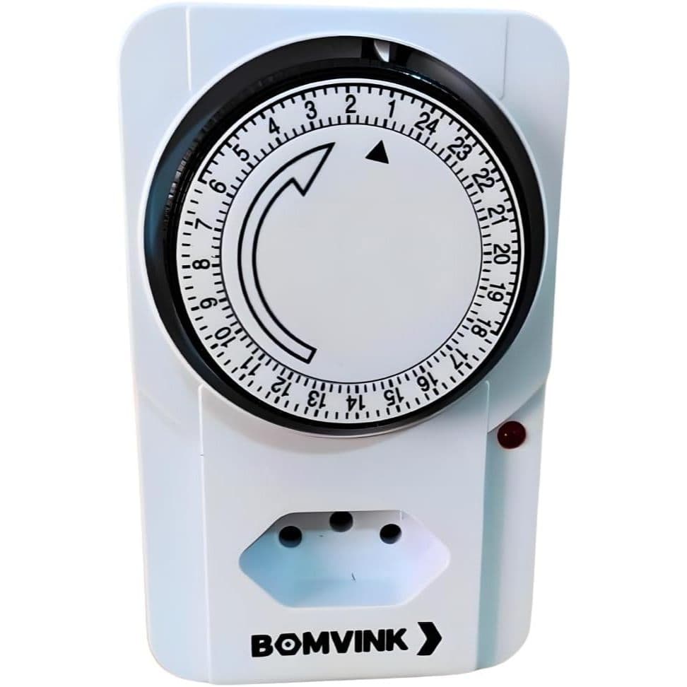 Temporizador Mecânico BOM-6310, Bivolt 127V/220V