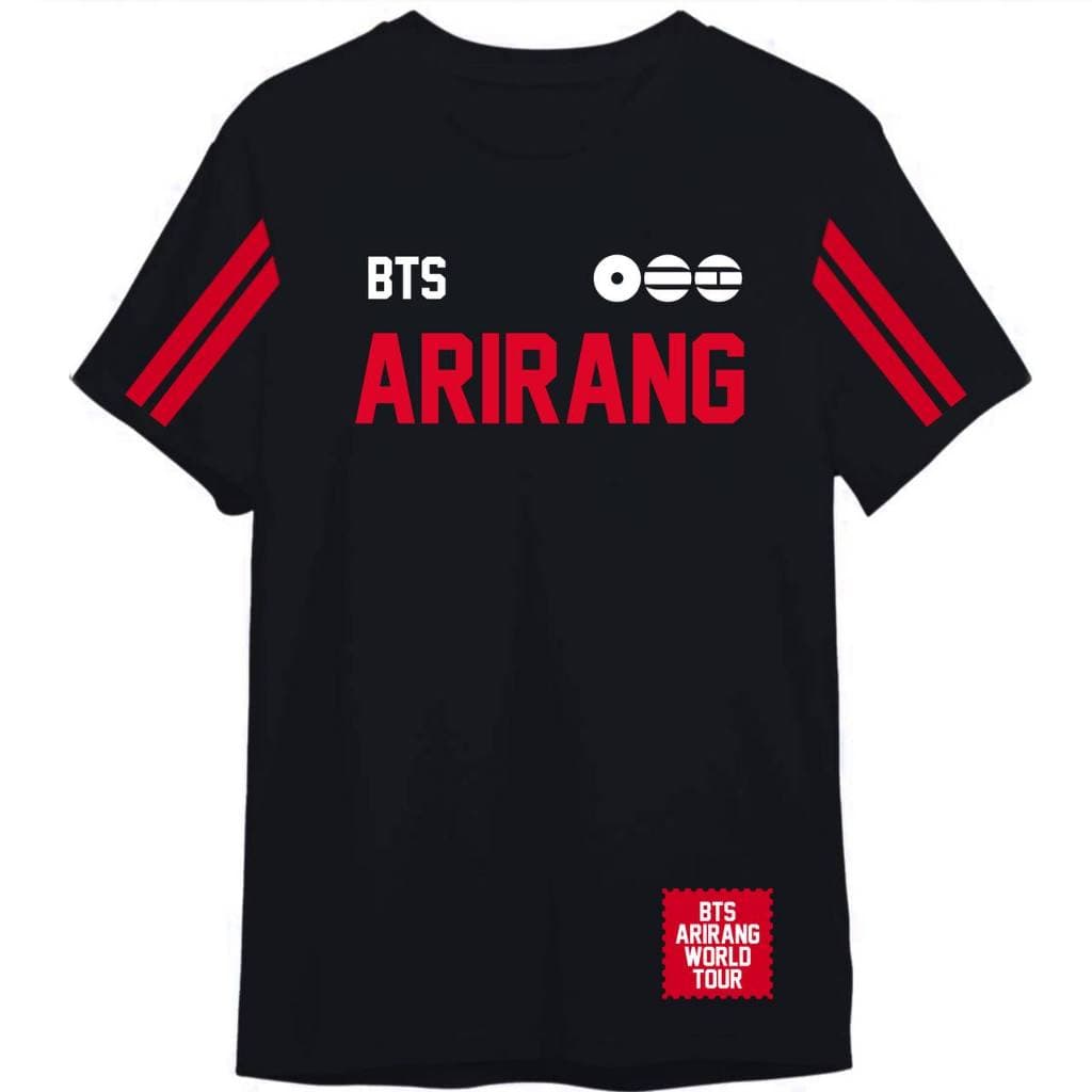 Camiseta BTS Arirang Kpop Unissex Premium 100% Algodão Estampada