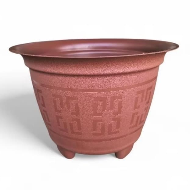 kit 4 Vasos redondo 2 litros ideal para decorações de ambientes externos e internos