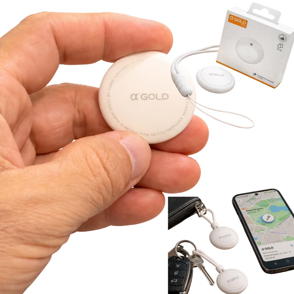 A´Gold Pro Rastreador GPS Android para Moto Carro Cachorro Localizador Segurança Anti Perda Objetos
