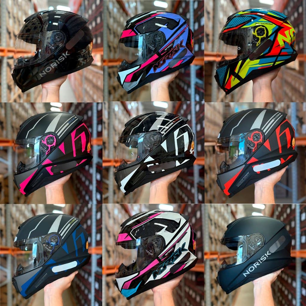 Capacete Moto Fechado Norisk Razor Speedmax Sharp Full Masculino Feminino Original