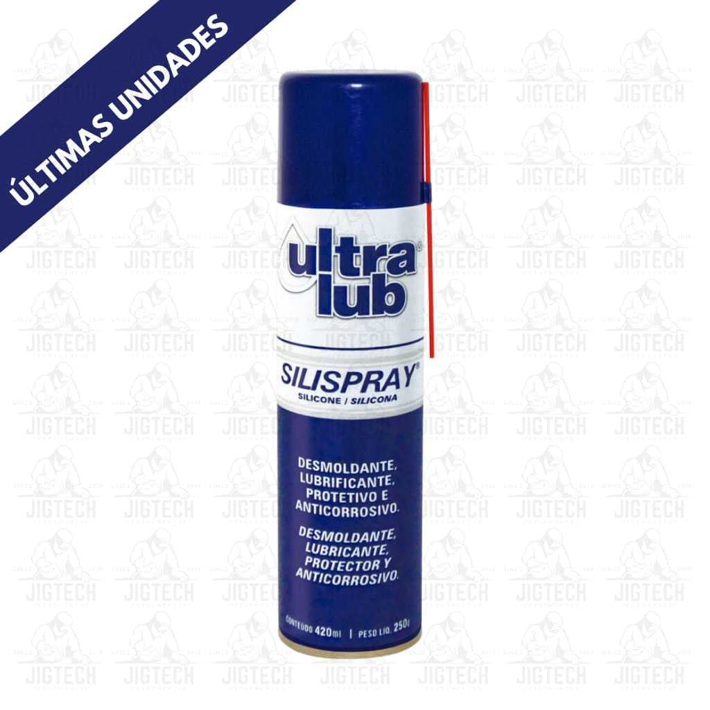 Silicone em Spray Silispray Ultralub - Desmoldante, Lubrificante, Protetivo e Anticorrosivo.