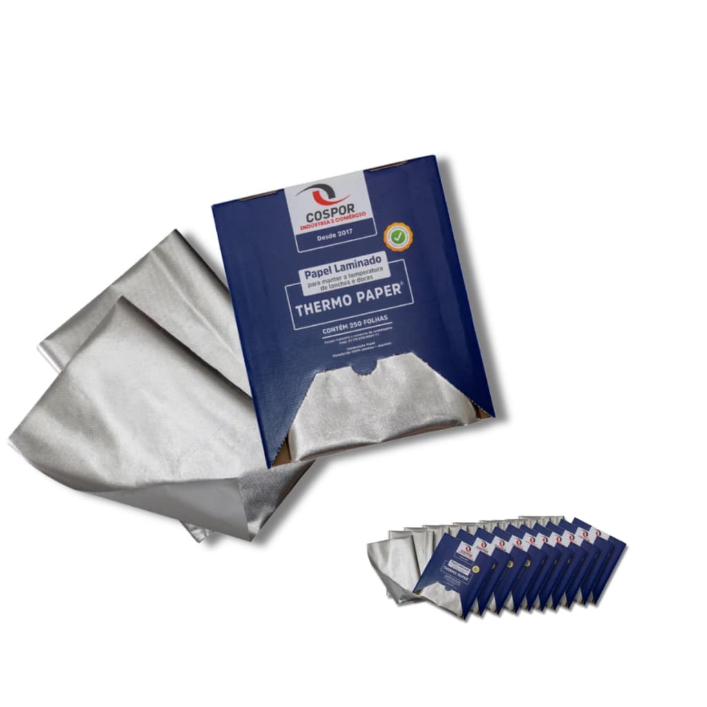 KIT PAPEL ACOPLADO TERMICO - 2500 UNIDADES