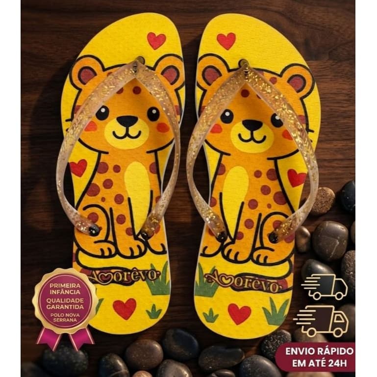 Chinelo Infantil 25 ao 32 Menino e Menina Macio Confortavel e Barato