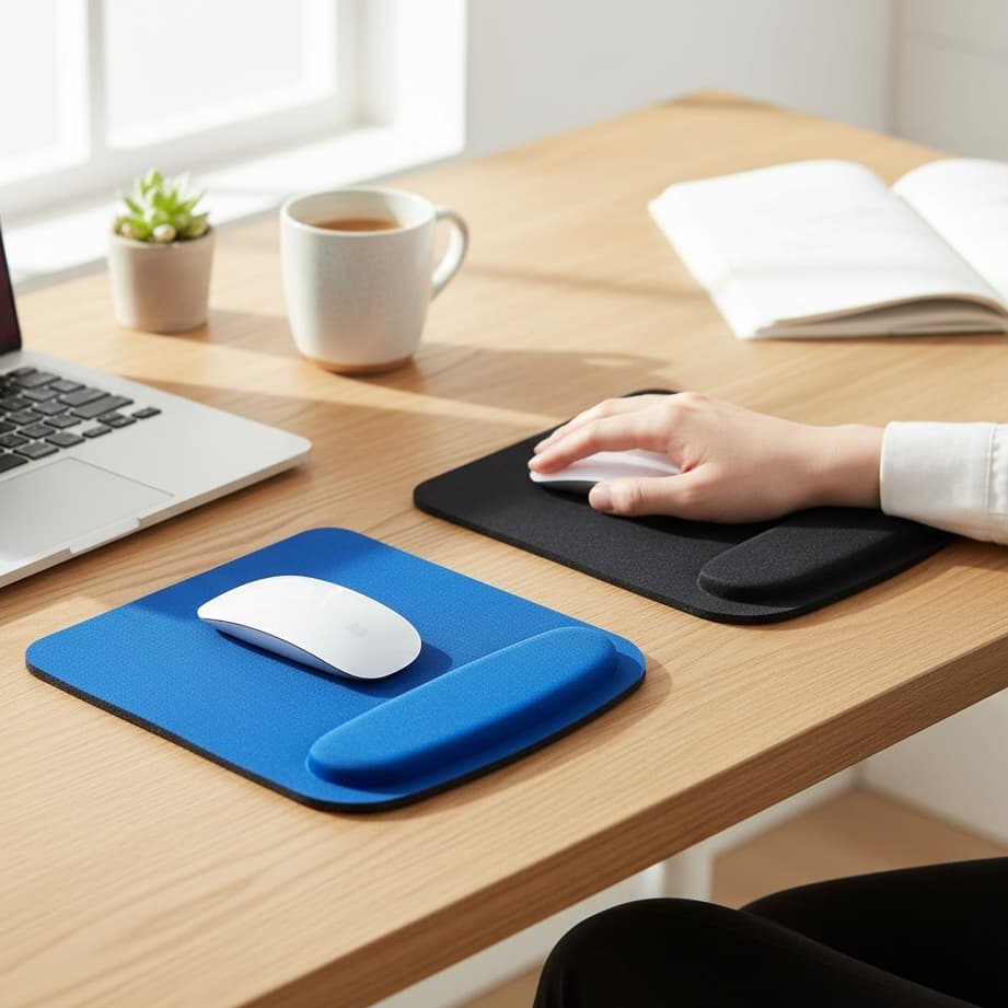MousePad Gamer Office Apoio De Punho Pulso Ergonomico Confortável