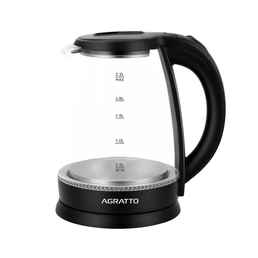 Chaleira Elétrica Aroma de Vidro 2,2 Litros 1000w 127v Agratto