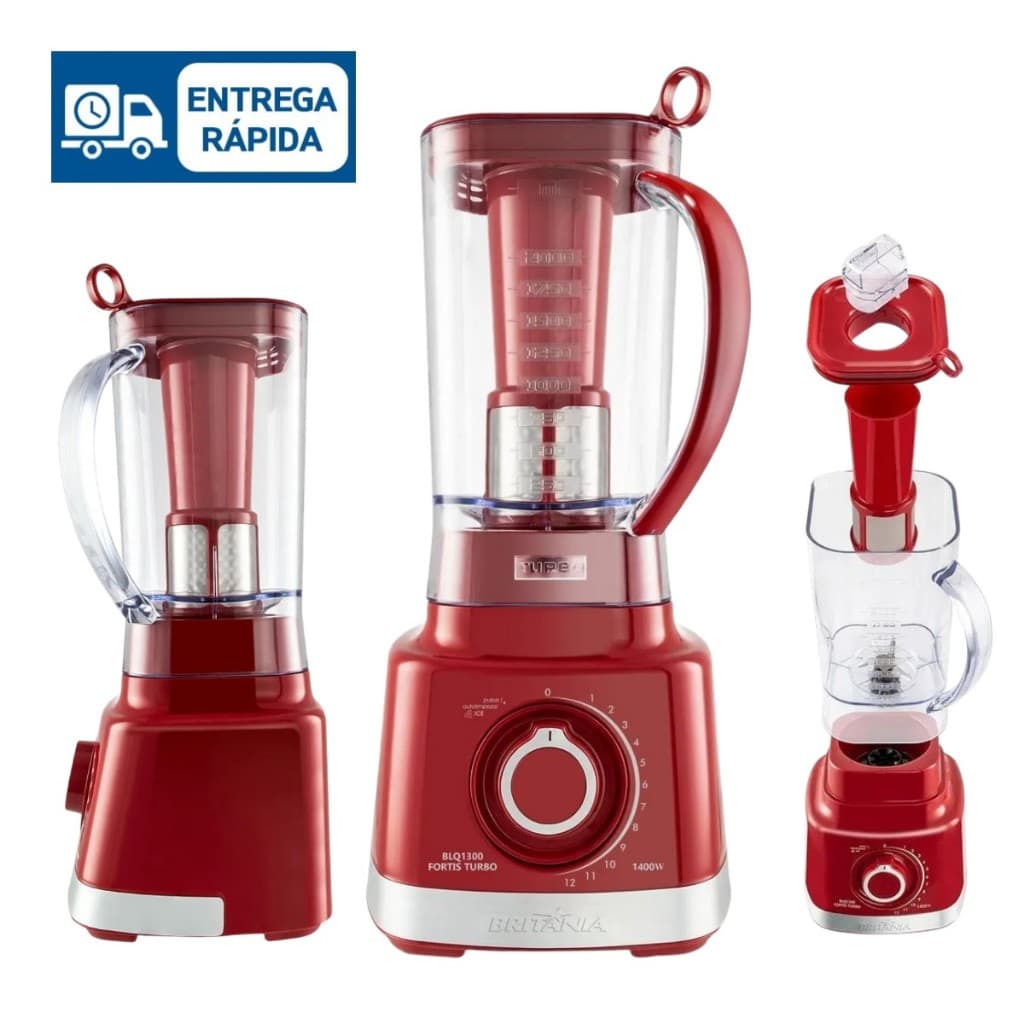 Liquidificador Britânia 1400W 3L 12 Velocidades BLQ1300V