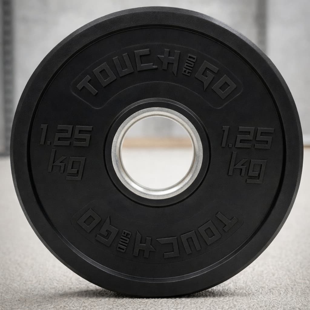 Anilha 1,25Kg Crossfit Fracionada Borrachada Vulcanizada Olímpica Touch And Go -  (1 Unidade)