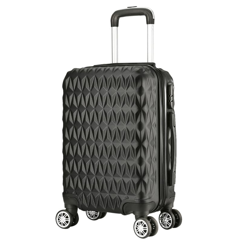 Mala de Viagem Pequena Bordo 10 Kg Padrão ANAC Em ABS C/ Rodinhas 360º - Eagle