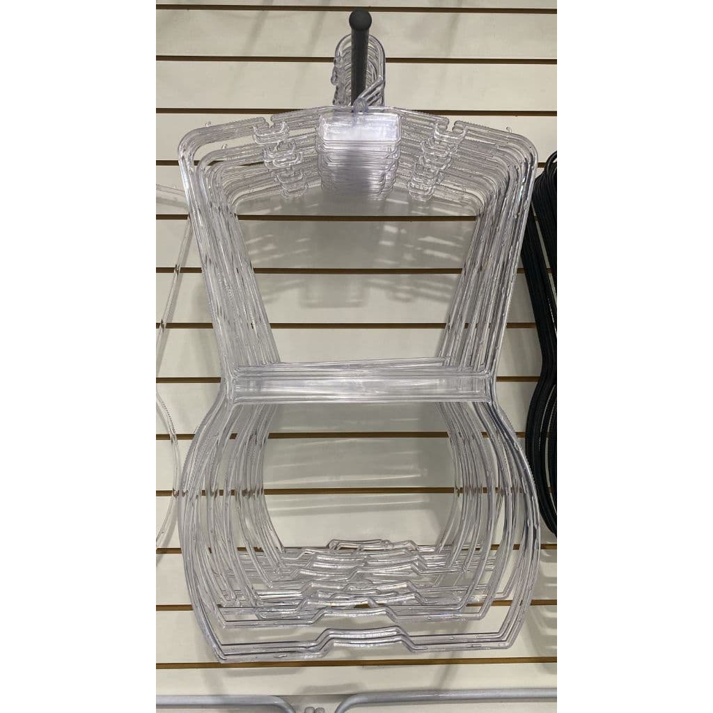 Cabide Silhueta Acrílico Plus Size - 20 unidades