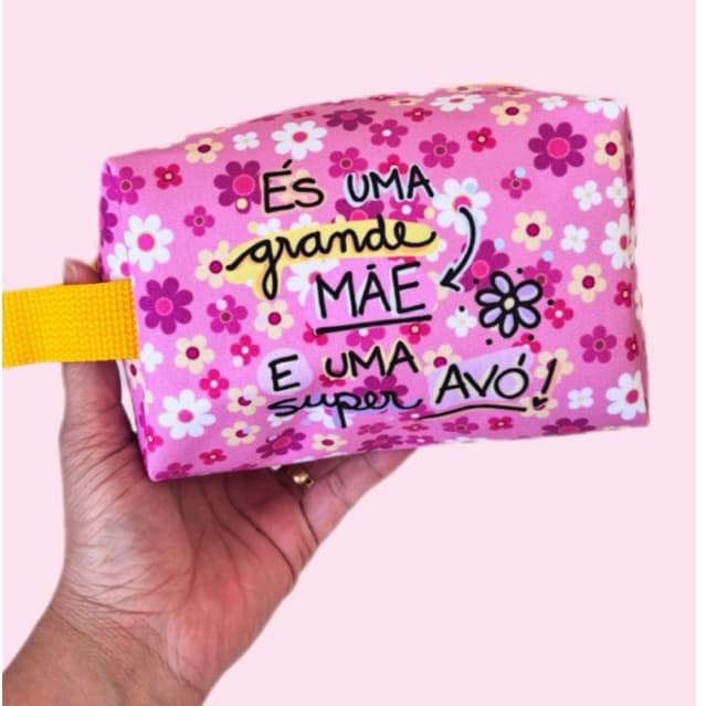 Necessaire Box Dia das Mães - Lembrancinha Mãe, Tia, Madrinh