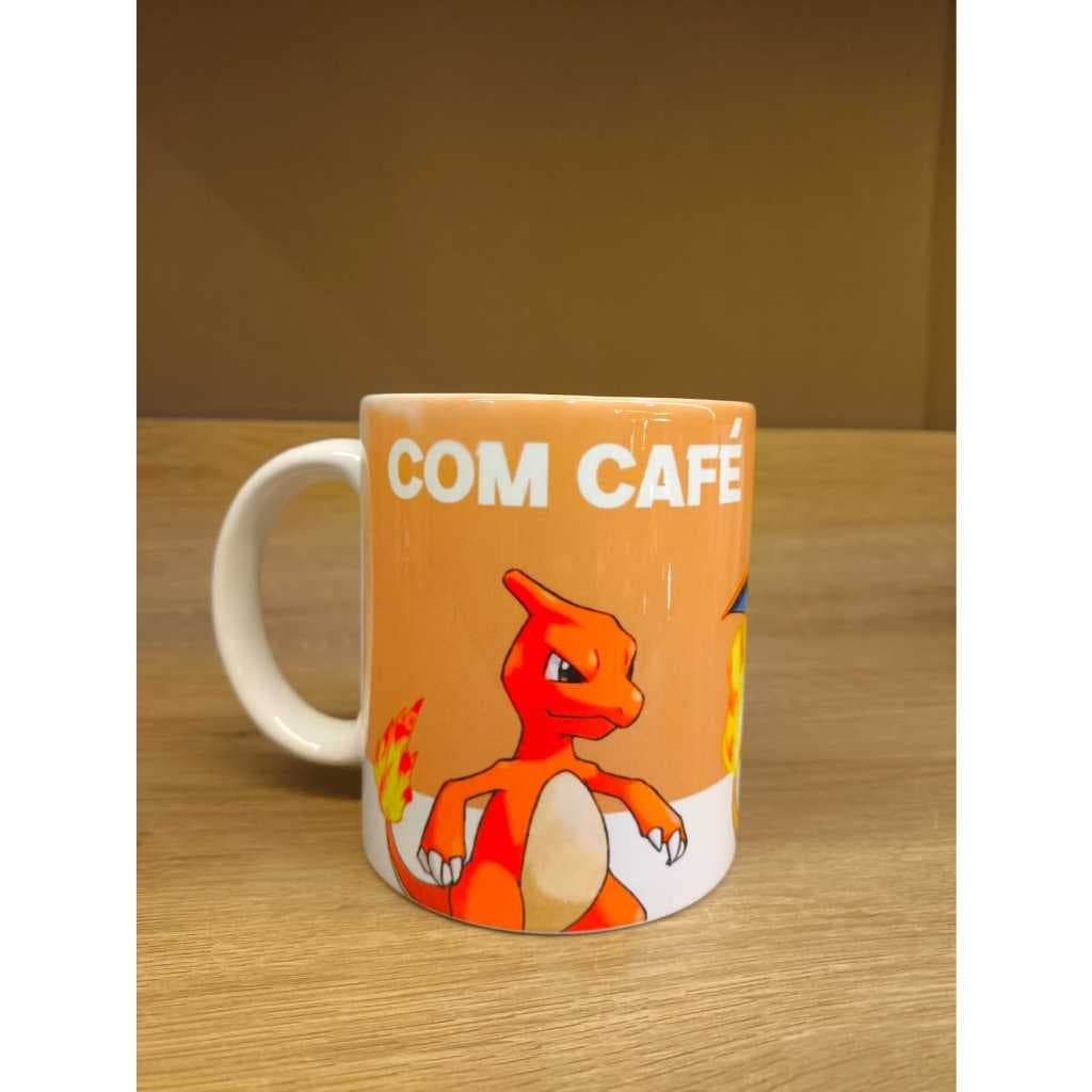 Caneca Personalizada Charmaleon " Com café, Sem café"