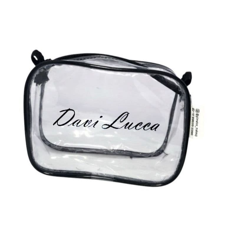 MINI necessaire PERSONALIZADA 15x12 com 2 linhas