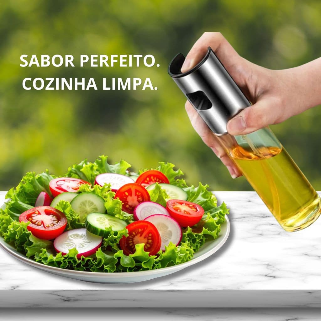 Spray Borrifador Porta Azeite Vinagre Vidro 100ml