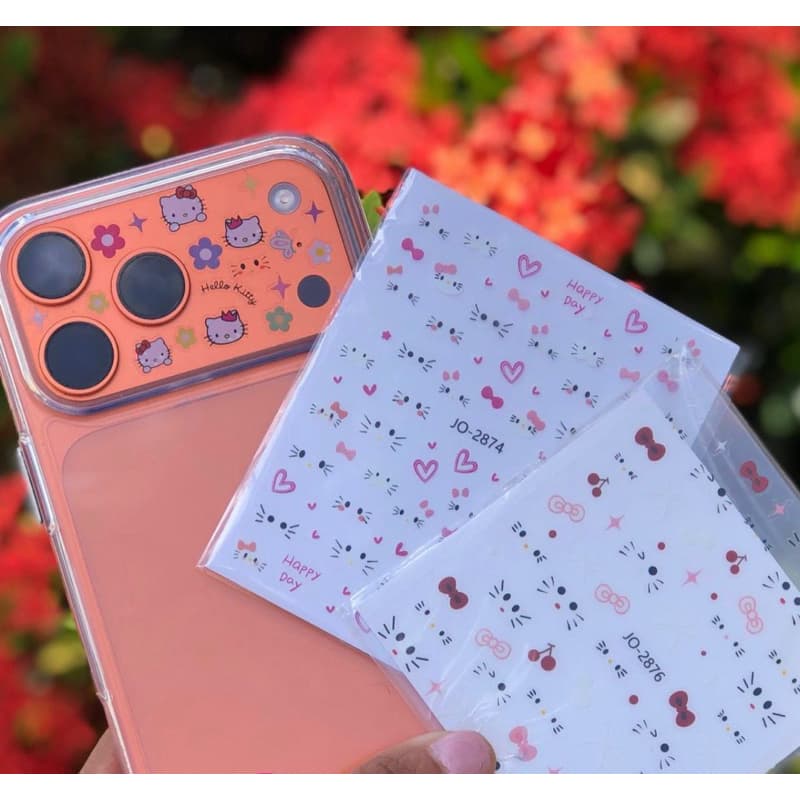 Adesivo 3D para Capinha de Celular | Mini Stickers Decorativos Cute DIY | Unha, Capa, Notebook | envio aleatório