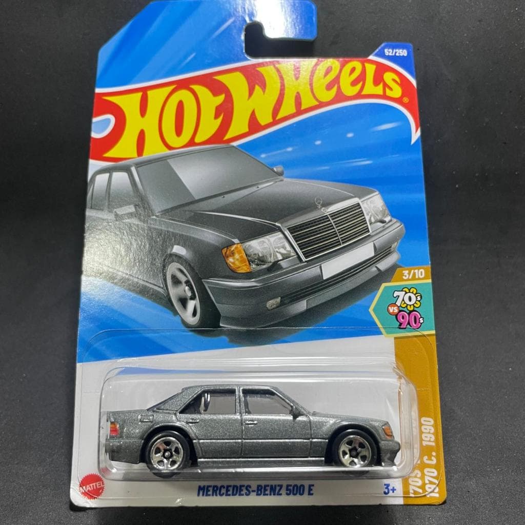 HOT WHEELS MERCEDES-BENZ 500 E ORIGINAL 1:64 MINIATURA CARRINHO COLECIONÁVEIS BARATO MATTEL