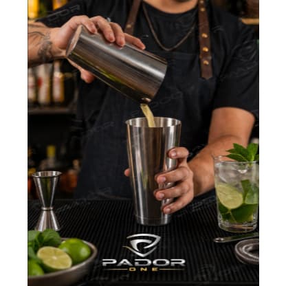 Coqueteleira Boston Inox Profissional 820ml Alta Qualidade Bar Bartender Mix Drinks