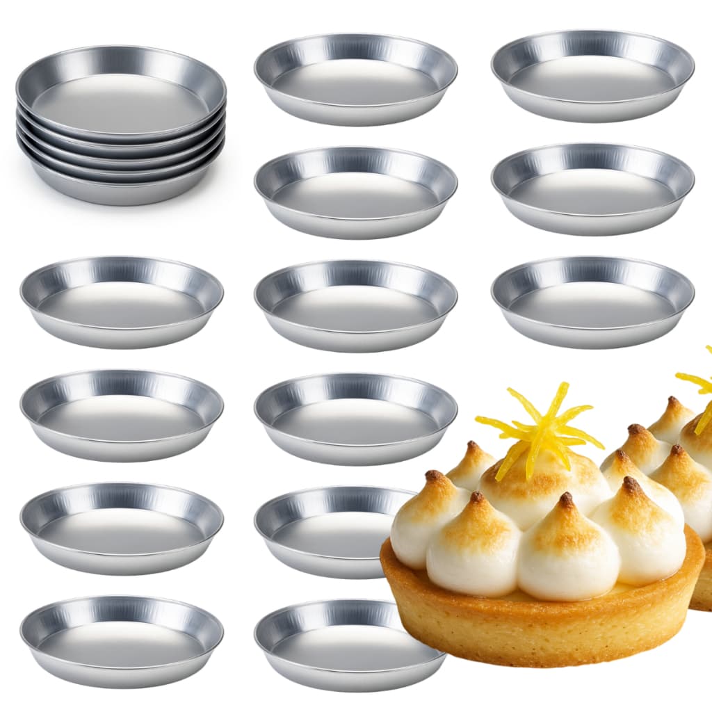 Kit Forma Tortinha Lisa Forminha Para Torta Pequena Salgada Doce Festa
