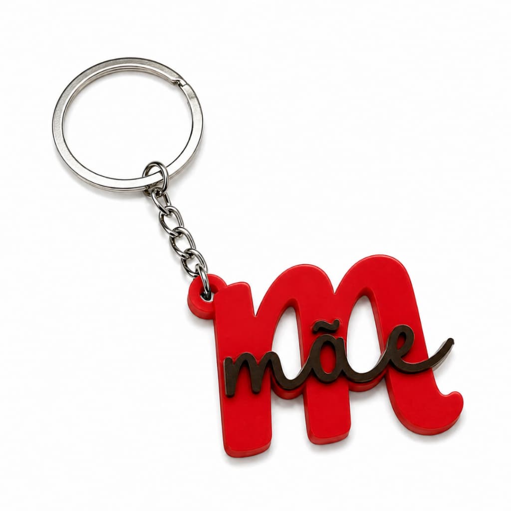 Chaveiro Personalizado Mãe | Brinde Corporativo Criativo Dia das Mães Empresa