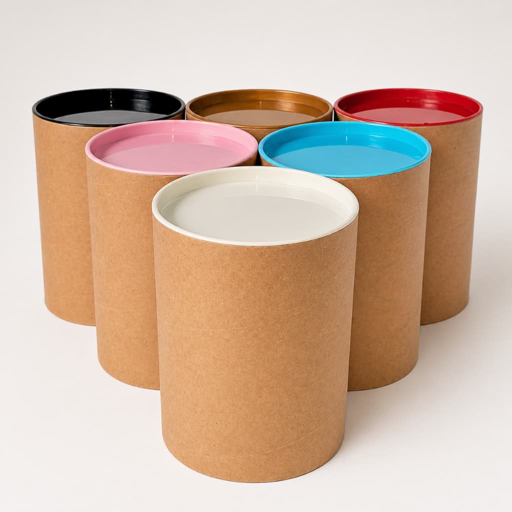 10 Tubo latas 14x10 Lembracinha Embalagem Decoração Artesanato Festa Enfeite Personalizar Papelaria Porta Doces Criativo