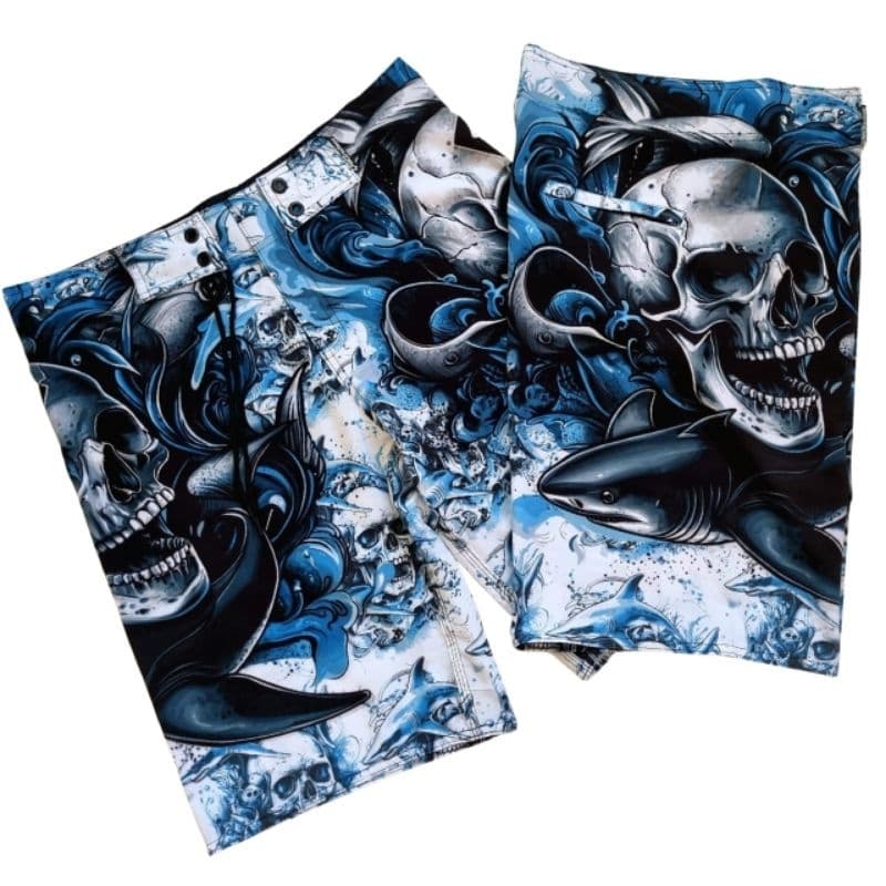 5 Bermudas Masculinas Surf Sublimadas em Elastano -  Exclusivas Conforto e Estilo em Cada Movimento