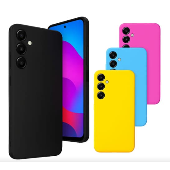 Capa para A55 Samsung Galaxy ou Capinha+Película de Ceramica Transparente Flexivel