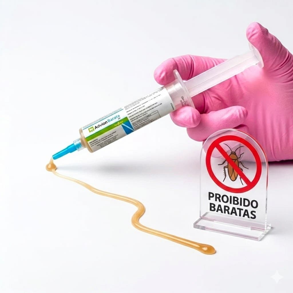 Advion Gel Baratas - Seringa de Gel Contra Baratas Eficaz de Fácil Aplicação e Ação Atrativa