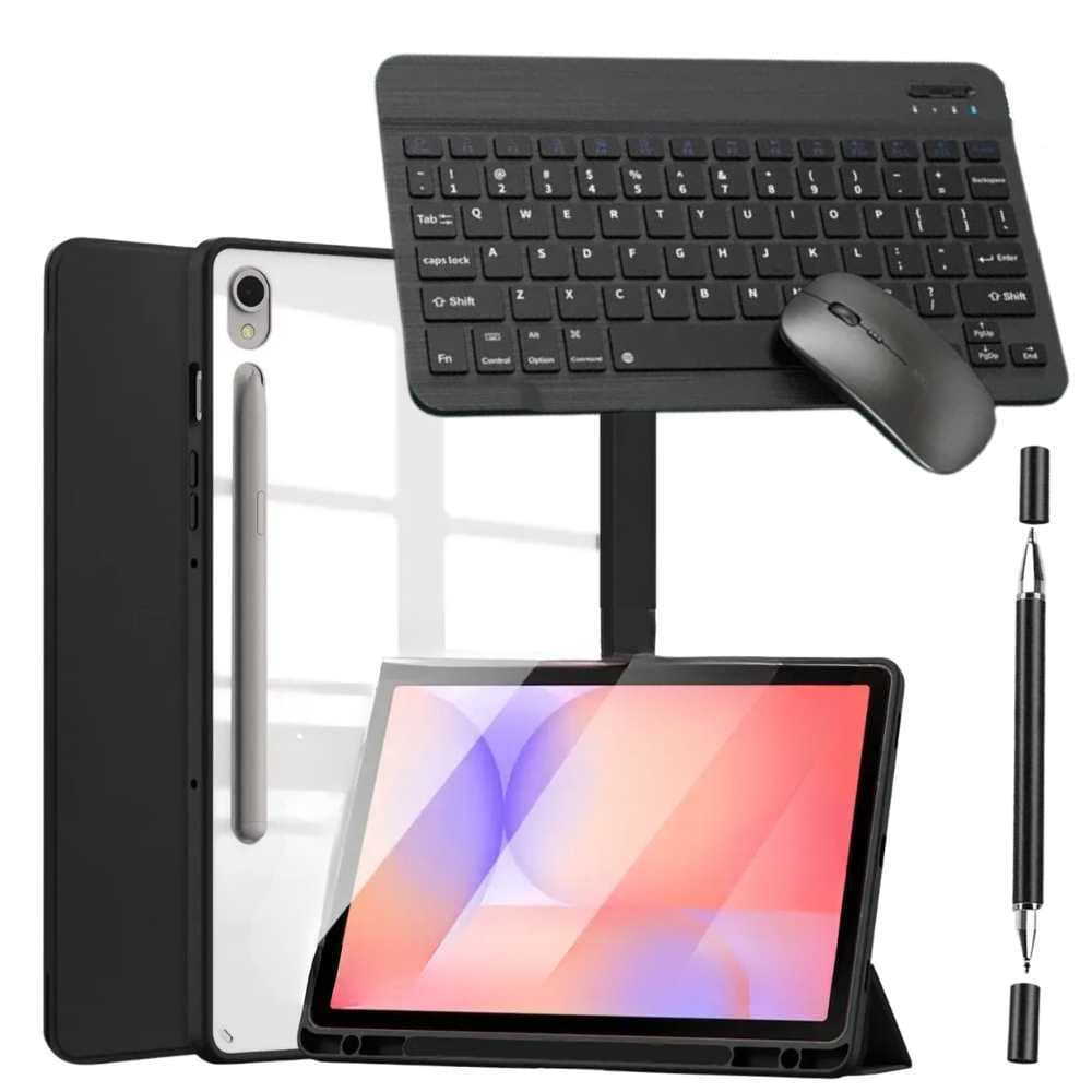 Capa Acrílico p/ S10 Lite 10.9 + Teclado + Mouse + Caneta