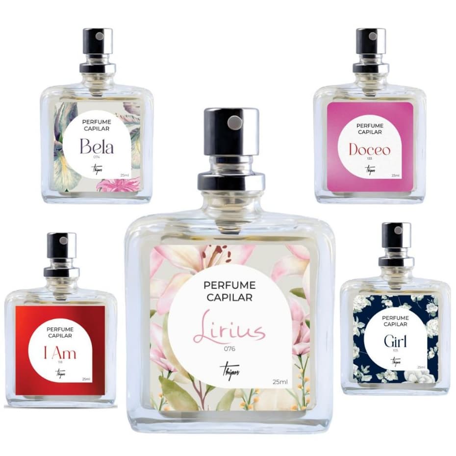 Perfume Capilar Thipos - ESCOLHA SUA FRAGRÂNCIA - 25 ml