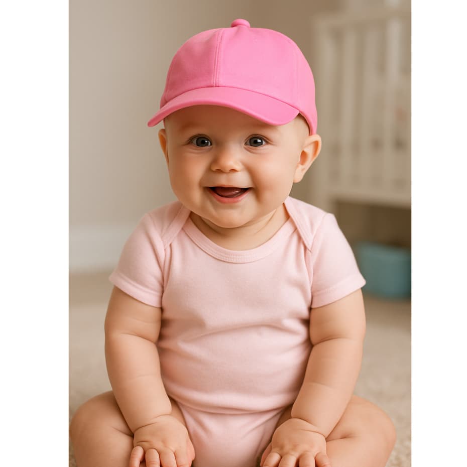 Boné Nenem Bebe 0 a 1 Ano Básico Bebê Infantil Unissex Liso Aba Curva Criança 2026