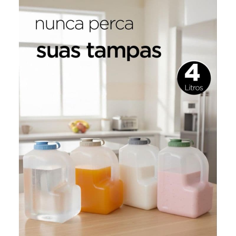 Garrafa de Água 4L sortido