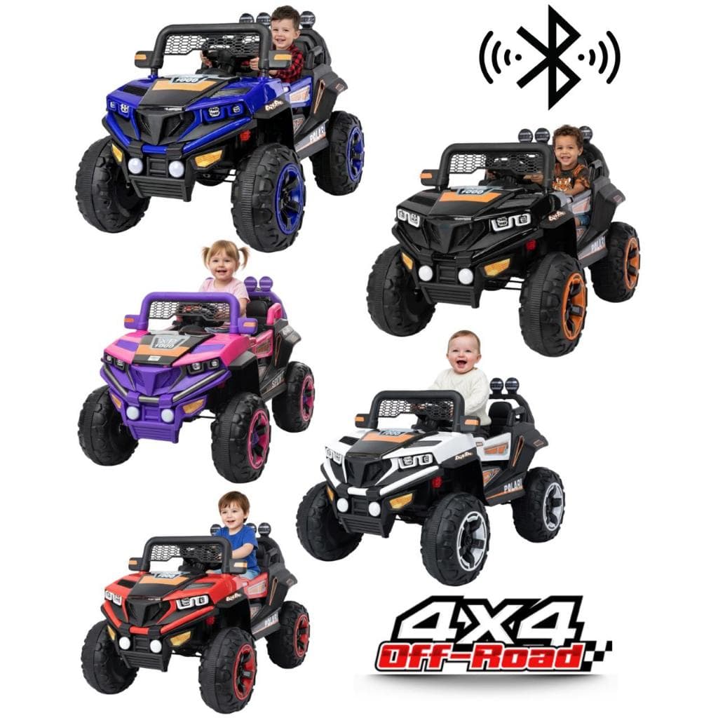 Carro Quadriciclo Jipe Elétrico 4x4 Off-Road Infantil com Som e Luzes