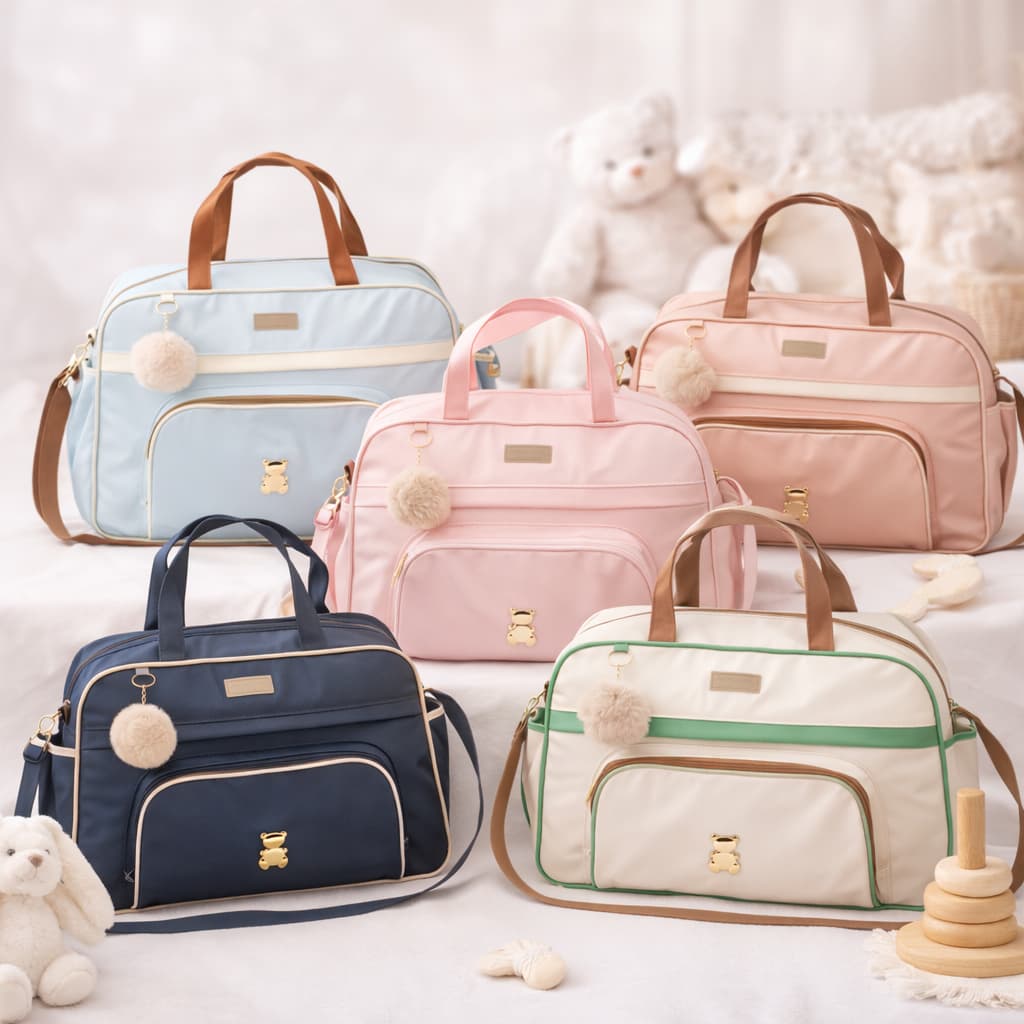 Bolsa Grande Maternidade Petit Baby Acompanha Trocador