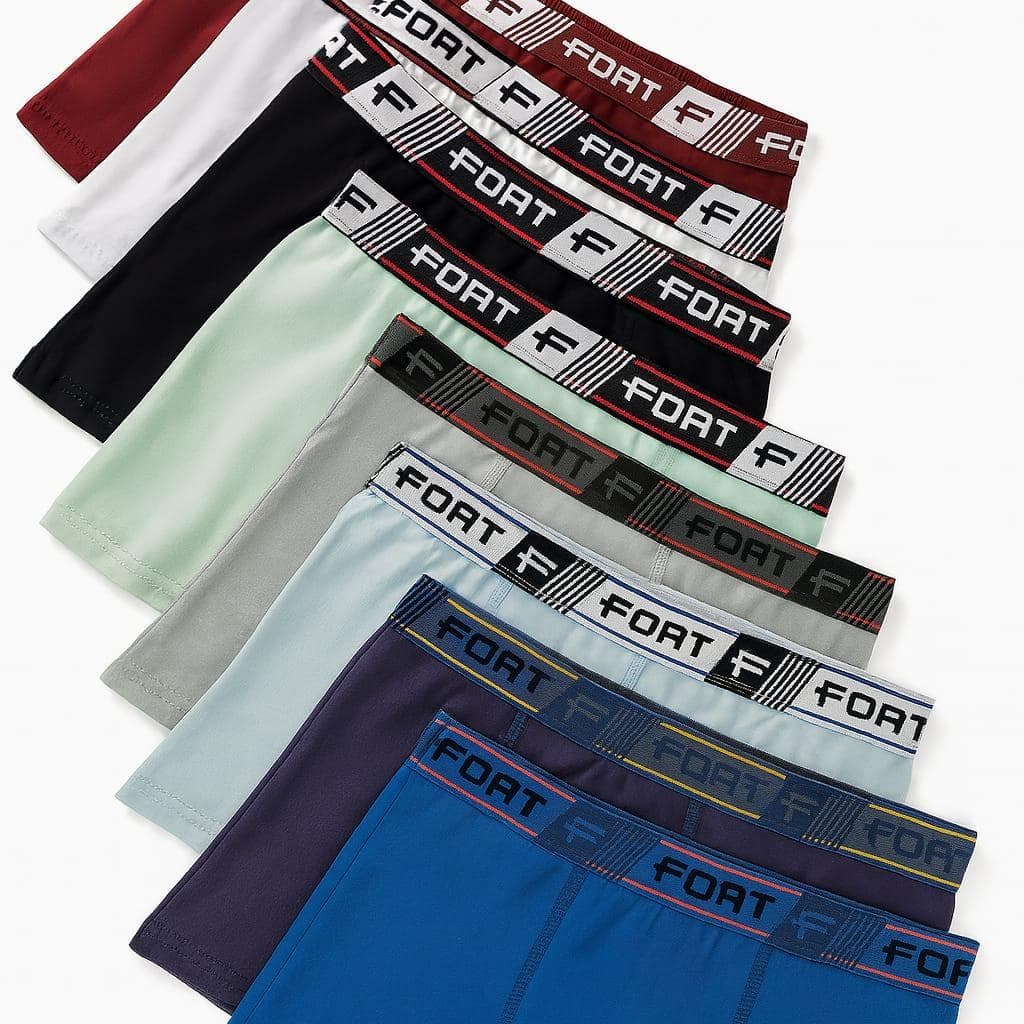 Kit Com 15 Cuecas Boxer Algodão Cotton Adulto