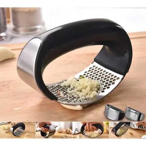 Espremedor Amassador de Alho em Aço Inox ABS