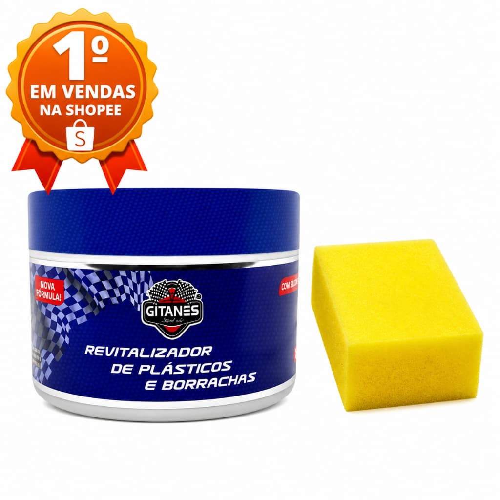 Revitalizador para Plásticos e Borrachas Gitanes 200g