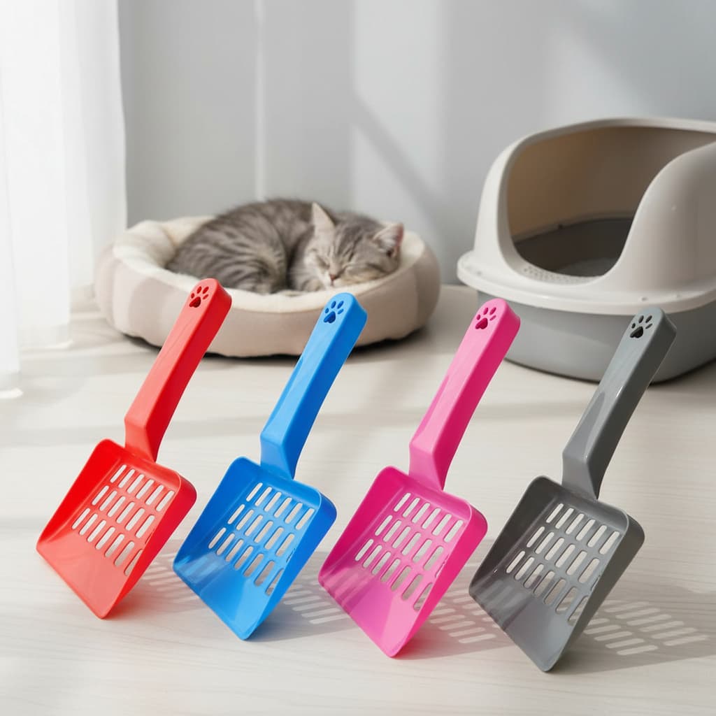20 Pazinhas Coletoras de Fezes Pá Higiênica para Caixa de Areia Gatos Pazinha para Bandeja Higiênica