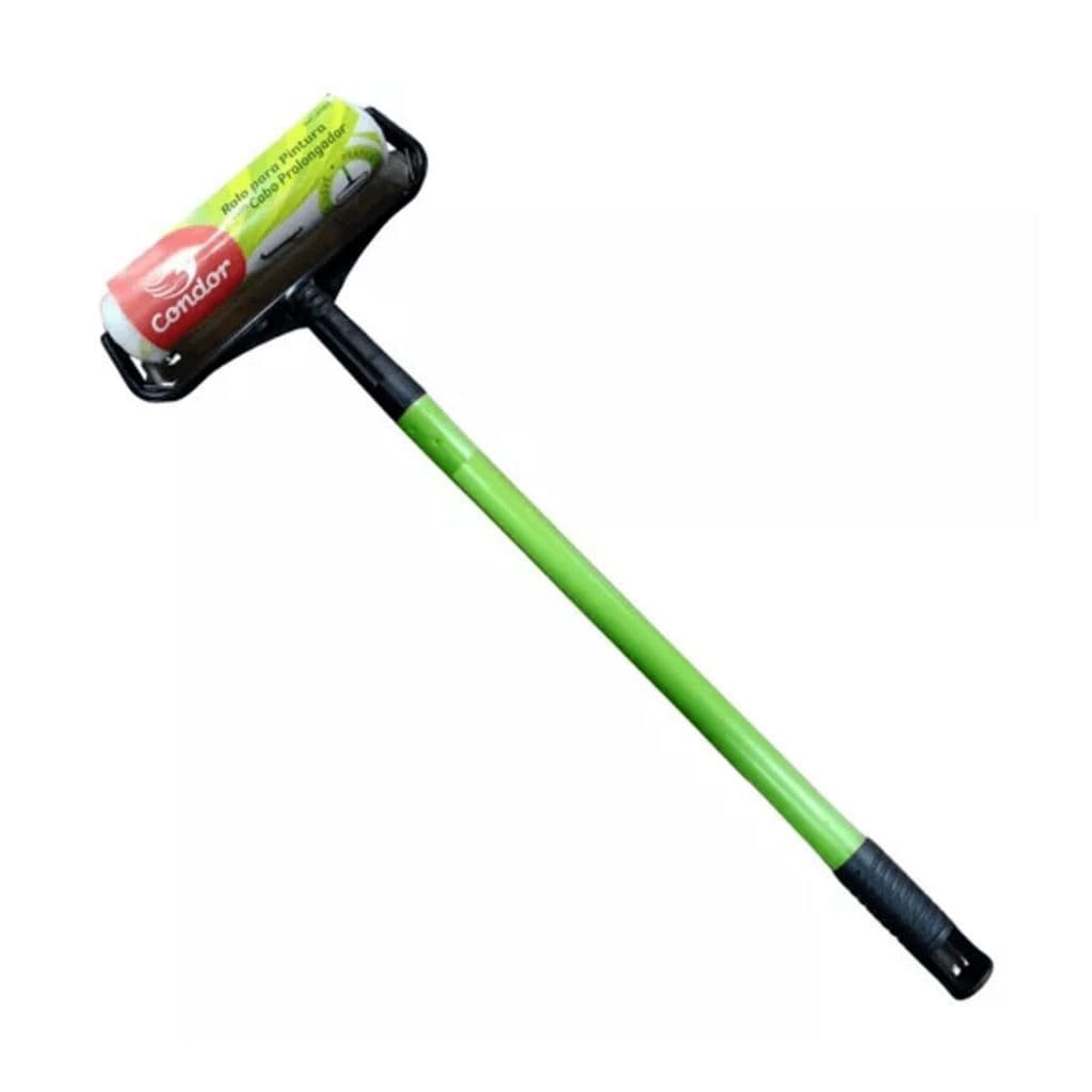 Rolo de Pintura Condor com Cabo Prolongador – Ideal para Paredes e Tetos