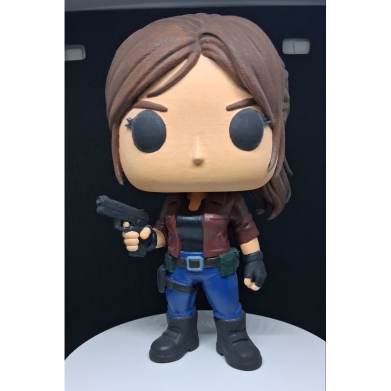 Leon/Claire Resident Evil 2 valor cada escolha no chat 10cm impressão 3D