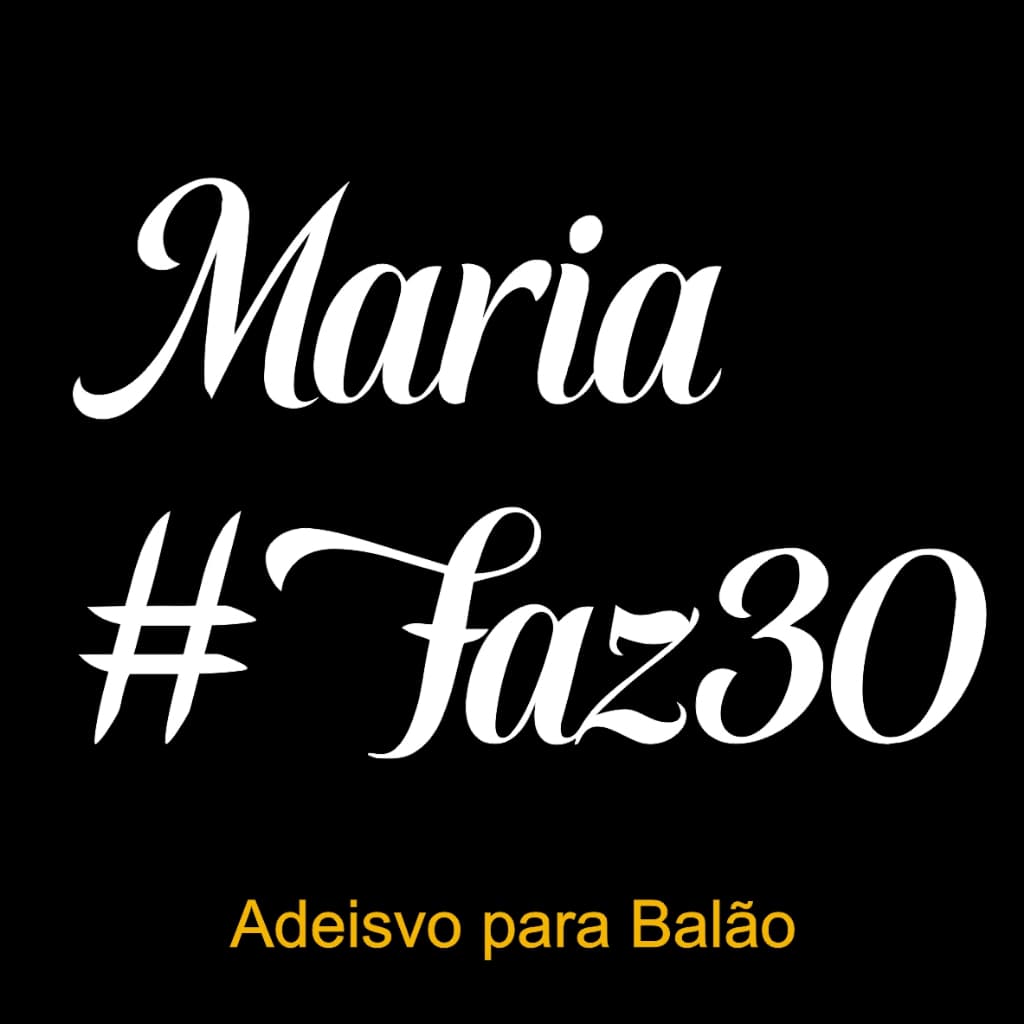 Adesivo personalizado para balões e bexigas Para aniversarios