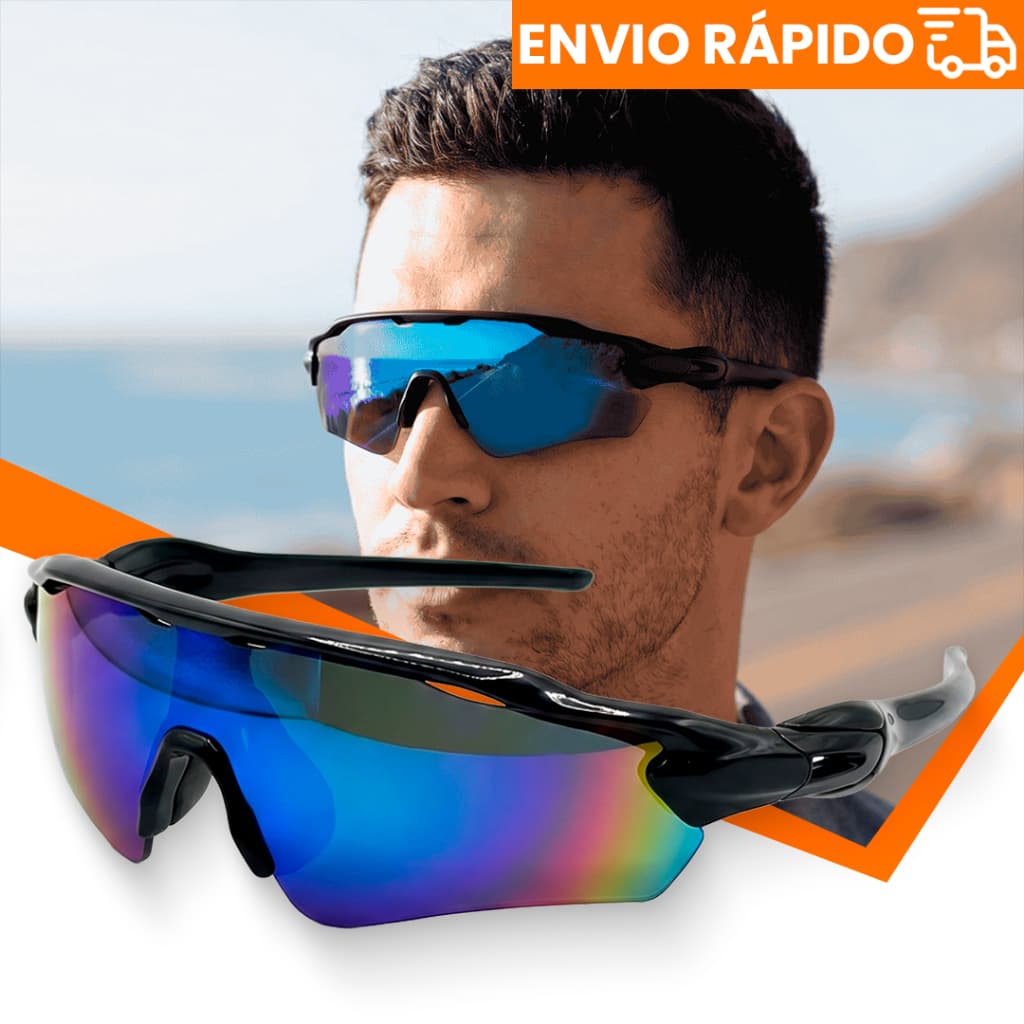 Óculos Esporte Unissex Beach Tennis Vôlei Praia Polarizado UV400