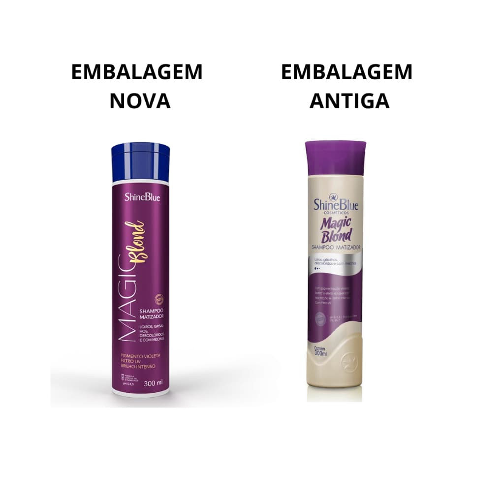 Shampoo Shine Blue Magic Blond 300ml
