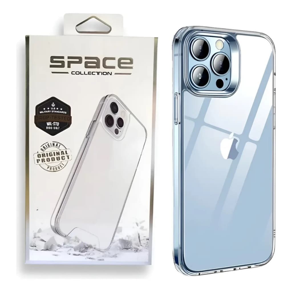 Capa Space I transparente Anti Impacto para iPhone