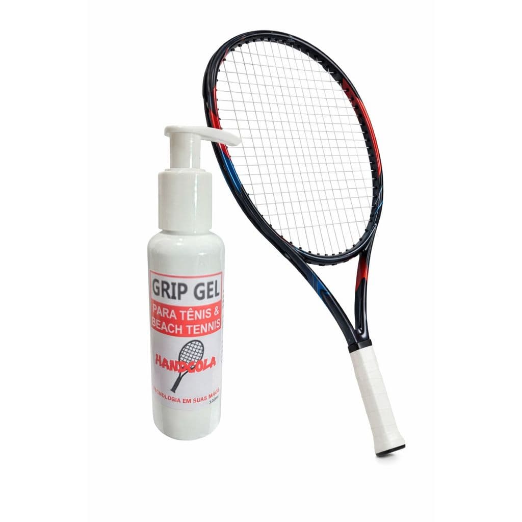 Cola Gel Para Raquete De Tênis, Beach Tennis E Grip 100ml Antiderrapante p Mãos Recupera Aderência super Aderente