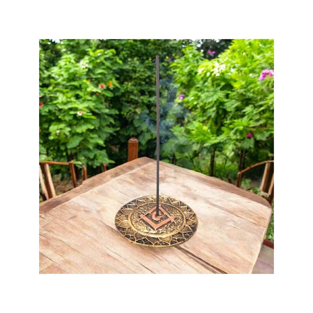 Incensario porta incenso vareta Pratinho Maconaria Maconico