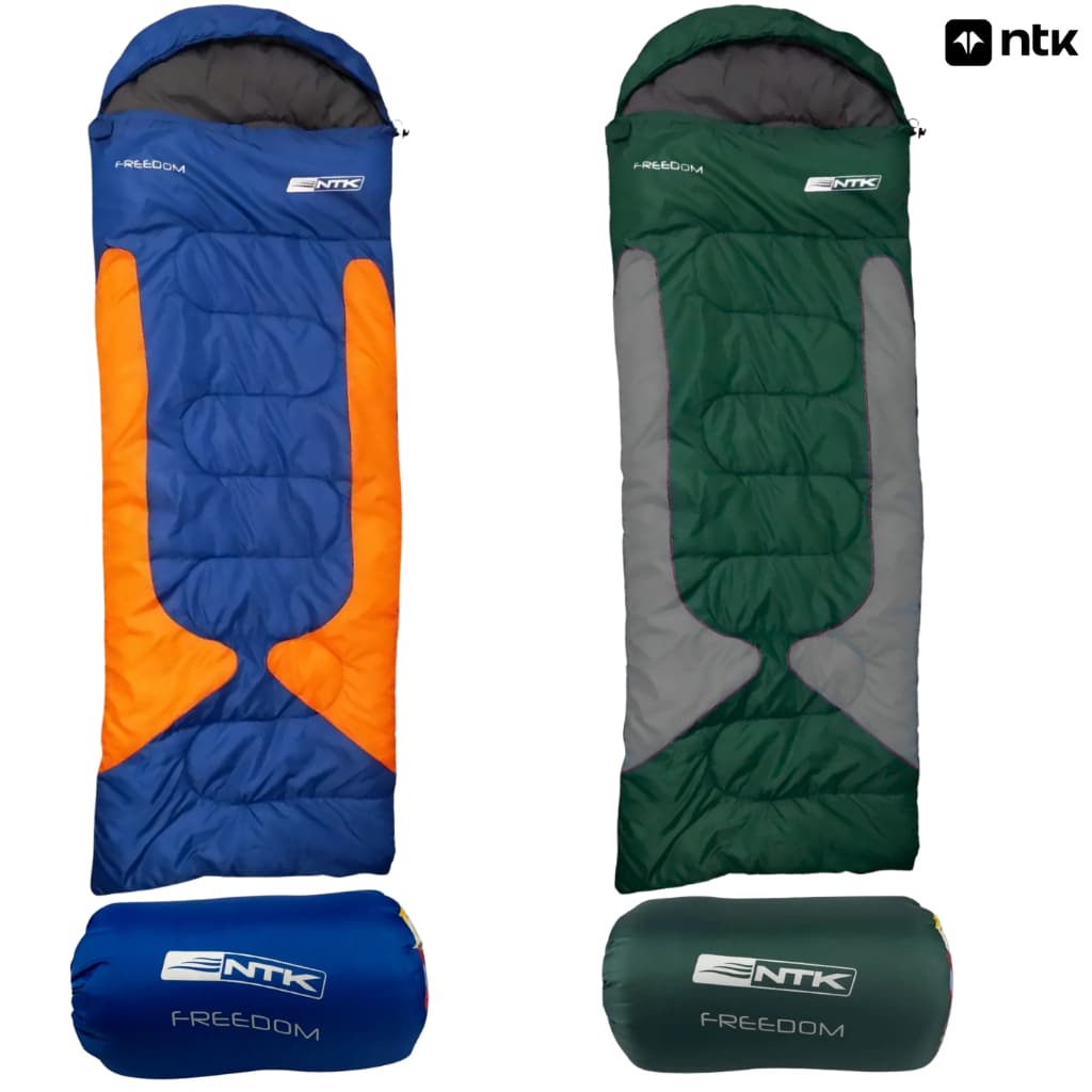 Saco De Dormir Freedom Com Capuz -1,5ºc - 3,5ºc Camping Nautika