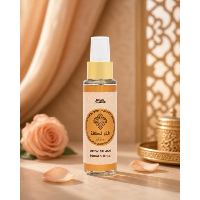 Body Splash Árabe Bello Charme 100ml Várias Fragrância Homem e Mulher