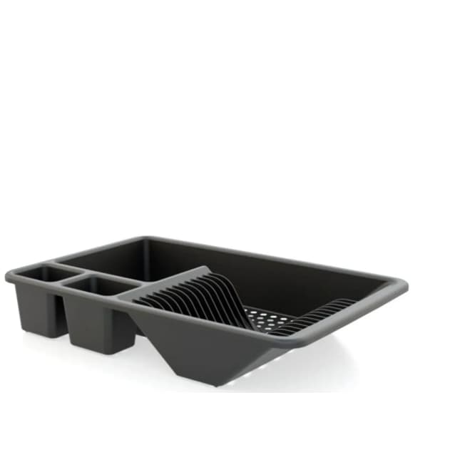 Escorredor de Louça Full Preto 43x28x8cm - Utility